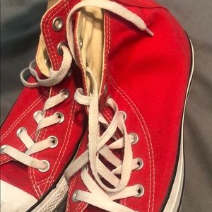 Red converse